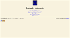 Desktop Screenshot of math.eretrandre.org